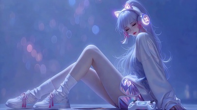 蓝调电竞少女神里绫华