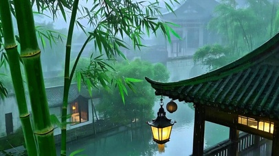 雨后小景4K