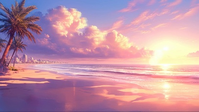 梦幻阳光热带海岸