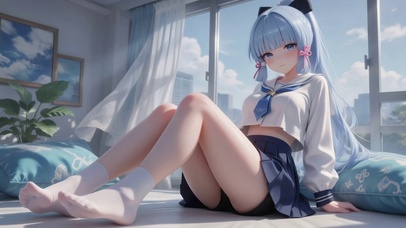 可爱女孩