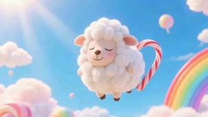 可爱小绵羊