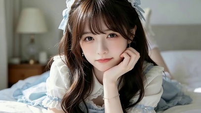 可爱清纯女孩