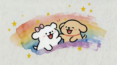 可爱狗狗