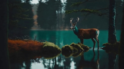 鹿见林深