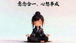 意念合一，心想事成