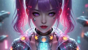 赛博少女的凝视