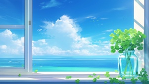海边幸运草