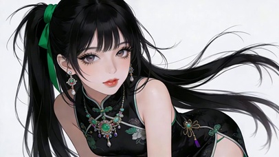 江南少女东方气质