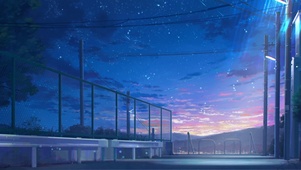 唯美夜晚景色