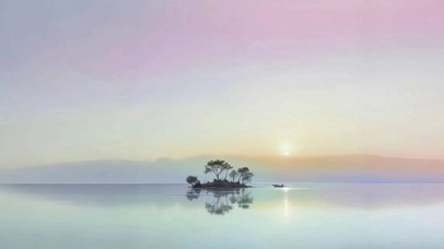 唯美治愈 落日余晖 