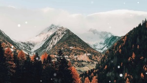 唯美雪景