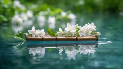 小小竹排水中游