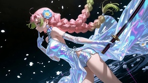 炫彩少女申鹤