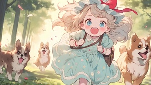 可爱小女孩