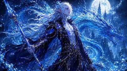 水龙月影