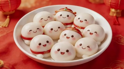 可爱小汤圆