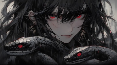黑蛇少女