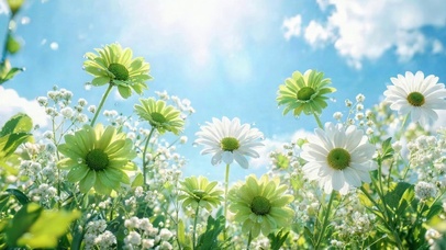 白云小雏菊