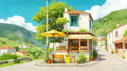 治愈乡村面包店