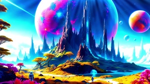 科幻外星殖民星球