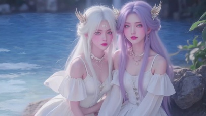 清纯可爱性感治愈姐姐和妹妹