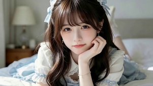 可爱清纯女孩