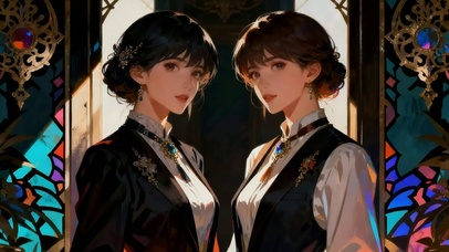 古堡气质美女