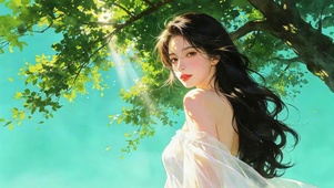 唯美的女孩