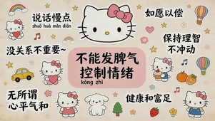 不发脾气 控制情绪