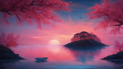 晚霞
