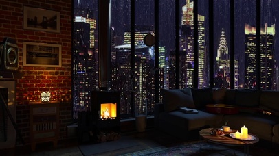 雨滴窗户治愈入眠