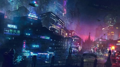 夜城雨赛博朋克2077