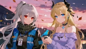 少女与蓝鸟