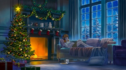 治愈雪天圣诞小屋