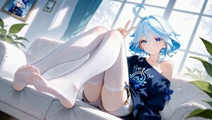 居家芙宁娜 二次元美少女