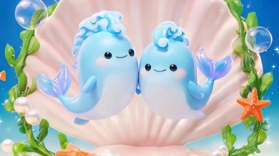 海底鱼带鱼屏