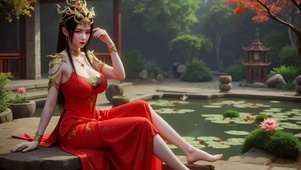 性感优雅霸气女王美杜莎