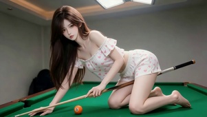 桌球少女宝贝