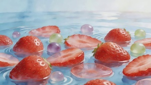 水面草莓