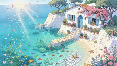 童话海岸小屋