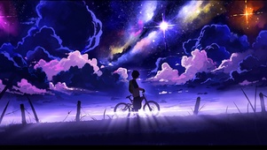 旅途夜空