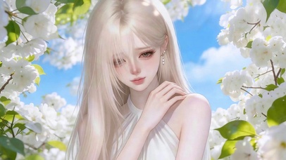 清冷纯欲少女