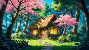 梦幻森林小屋