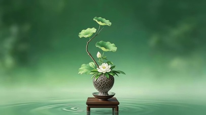 小清新荷花