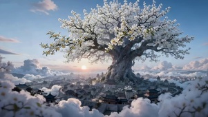 小镇神树