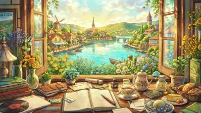 湖景窗台学习