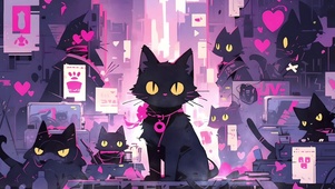 暗夜猫猫