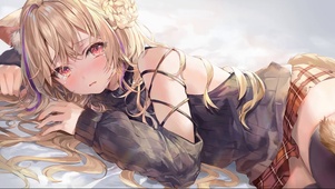 失恋的少女