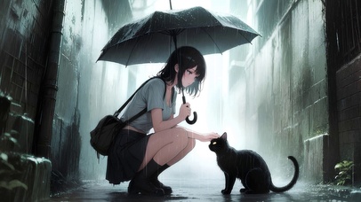 猫与女孩