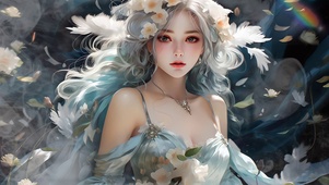 4K 清纯美女